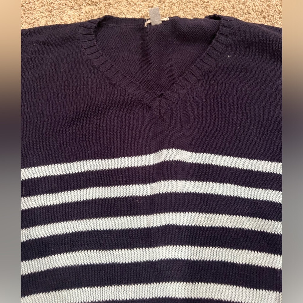 Ecote striped blue sweater - Picture 2 of 3